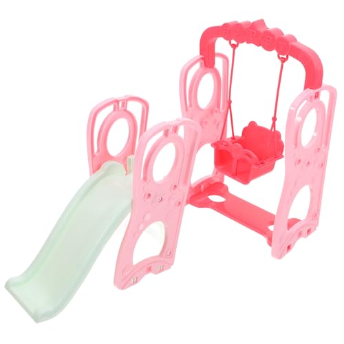 BESTonZON Komplettes Set mit Mini-schaukel und Rutsche Spielzeug Puppenhaus- Miniatur-Modell Lustiges Schaukel- und Rutschen-zubehör BESTonZON Komplettes Set mit Mini-schaukel und Rutsche Spielzeug Puppenhaus- Miniatur-Modell Lustiges Schaukel- und Rutschen-zubehör von BESTonZON