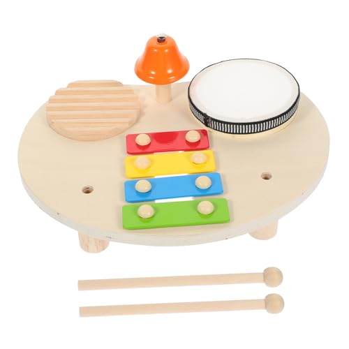 BESTonZON 1 Set Schlaginstrument Musikspieltisch Für Kleinkind Musik Kinderspielzeug Musikspielzeug Musikinstrument von BESTonZON