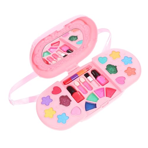 BESTonZON 1 Set Schminkspielzeug Kinderspielzeug Mädchenspielzeug Mädchenspielzeug Make Up Schminkset Für Kleinkinder Make Up Spielset Make Up Mädchen Schminkspielzeug von BESTonZON
