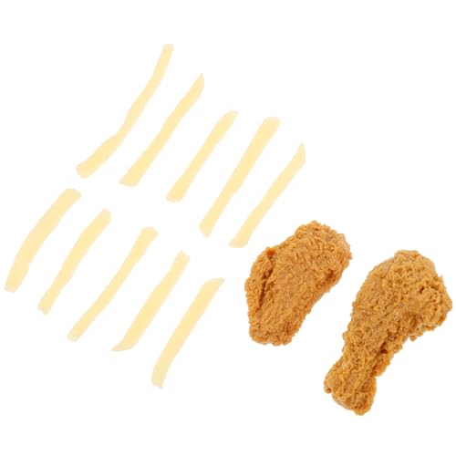 BESTonZON 1 Set Simulation Huhn Und Pommes Frites Wandgitter Zubehör Lebensechte Fried Chicken Modell Gefälschte Pommes Frites Simulation Lebensmittel Modell Spiel Lebensmittel Modell BESTonZON 1 Set Simulation Huhn Und Pommes Frites Wandgitter Zubehör Lebensechte Fried Chicken Modell Gefälschte Pommes Frites Simulation Lebensmittel Modell Spiel Lebensmittel Modell von BESTonZON