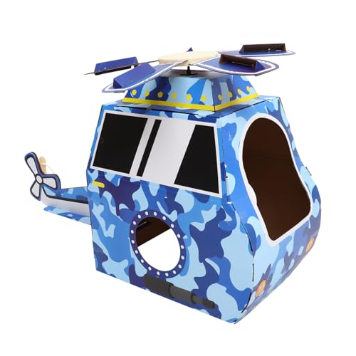 BESTonZON 1 Set Tragbares Flugzeugspielzeug Kleinkindroboter Zappeln Kindermodellflugzeug Kind Tragbares Kartonflugzeugspielzeug Tragbares Flugzeugkostümspielzeug Tragbares DIY von BESTonZON
