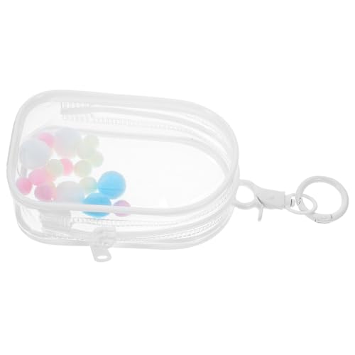 BESTonZON Kinder Brustbeutel 1 Set Transparentes Aufbewahrungsbeutel Für Puppen Tragetasche Mit Aufhängung Schlüsselanhänger Beutel PVC Aufbewahrungstasche Mit Pompon Puppe Nicht Enthalten BESTonZON Kinder Brustbeutel 1 Set Transparentes Aufbewahrungsbeutel Für Puppen Tragetasche Mit Aufhängung Schlüsselanhänger Beutel PVC Aufbewahrungstasche Mit Pompon Puppe Nicht Enthalten von BESTonZON