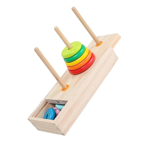 BESTonZON 1 Set Turm Von Hanoi Stapelspielzeug Formsortierspielzeug Regenbogen Stapelturm Geometrie Stapler Frühes Lernspielzeug Sensorisches Spielzeug Formsortierer BESTonZON 1 Set Turm Von Hanoi Stapelspielzeug Formsortierspielzeug Regenbogen Stapelturm Geometrie Stapler Frühes Lernspielzeug Sensorisches Spielzeug Formsortierer von BESTonZON
