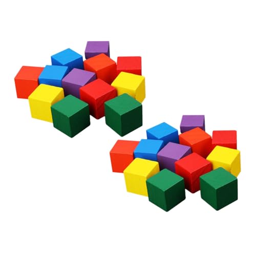 BESTonZON 1 Set Von 50 Farbigen Bausteinen Für Pädagogisches Zur Von Kreativität Und Mathematischen Fähigkeiten Ideal Für Vorschulkinder Und Frühe Lernphasen von BESTonZON
