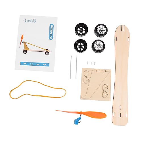 BESTonZON 1 Set Wissenschaft Experiment Lehre Modell Kits Pädagogisches Wind Angetrieben Auto Handwerk Puzzle Auto Modell Holz BESTonZON 1 Set Wissenschaft Experiment Lehre Modell Kits Pädagogisches Wind Angetrieben Auto Handwerk Puzzle Auto Modell Holz von BESTonZON