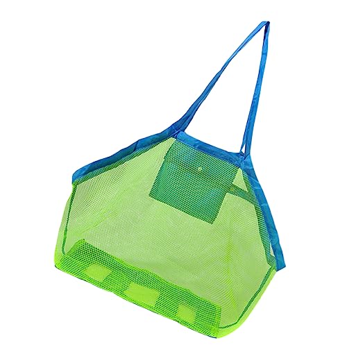 BESTonZON 1 Stück Aufbewahrungstasche Für Strandspielzeug Netz Strandtasche Große Netz-Strandtasche Leichte Strandtasche Aus Mesh Strandtasche Aus Netzstoff Strandtasche Mesh Green BESTonZON 1 Stück Aufbewahrungstasche Für Strandspielzeug Netz Strandtasche Große Netz-Strandtasche Leichte Strandtasche Aus Mesh Strandtasche Aus Netzstoff Strandtasche Mesh Green von BESTonZON