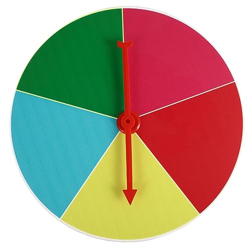 BESTonZON 1 Stück Drehtisch Tischplatte Plattenspieler zeichnen Drehscheibe Kompaktes Gewinnrad spinnenspiel настольные игры Toy Spiel Plattenspieler Eltern-Kind-Spiele, von BESTonZON