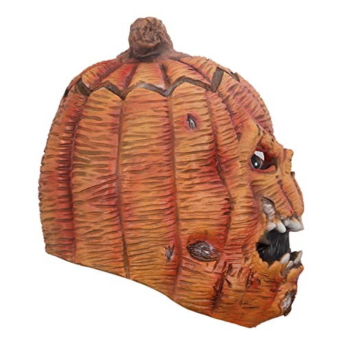 BESTonZON 1 Stück Halloween Kürbis Maske Halloween Cosplay Kopfmaske für Kostümpartys Grusel Dekoration und Karneval für Geburtstagsfeiern und Maskeraden von BESTonZON