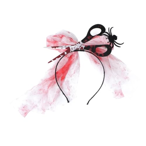 BESTonZON 1 Stück Halloween Stirnband Kopfband Stirnbänder Make Up Stirnband Halloween Party Requisite Halloween Haarreifen Partyzubehör Cosplay Kopfschmuck Haarband Für Halloween von BESTonZON