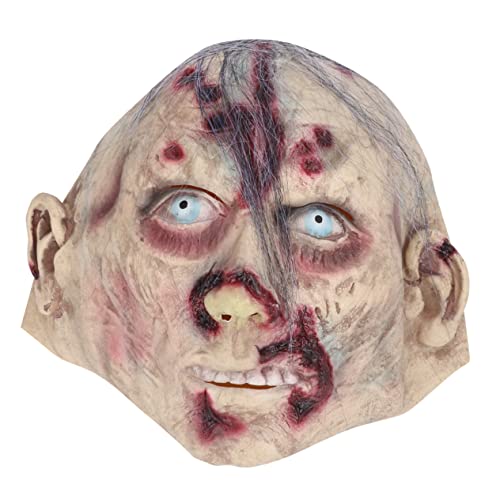 BESTonZON 1 Stück Halloween Zombie Horror Zombie Kopf bedeckung halloween costume halloween Halloween-Kopfbedeckungsmaske Halloween-Zombie- Halloween-Horrormaske von BESTonZON