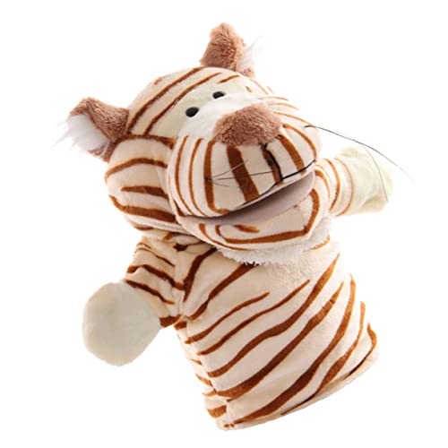 BESTonZON 1 Stück Handpuppe Welpe Kleiner Hund Das Tier Kuscheltiere Für Eltern Plüschtier Handpuppe Interaktiver Plüsch Pp Baumwolle von BESTonZON