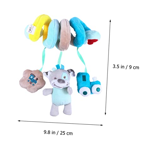 BESTonZON 1 Stück Kinderwagen Kinderbett Kuscheltier babybett Plüsch- für multifunktionaler Kinderwagenaufhänger mit klingelnder Glocke BESTonZON 1 Stück Kinderwagen Kinderbett Kuscheltier babybett Plüsch- für multifunktionaler Kinderwagenaufhänger mit klingelnder Glocke von BESTonZON