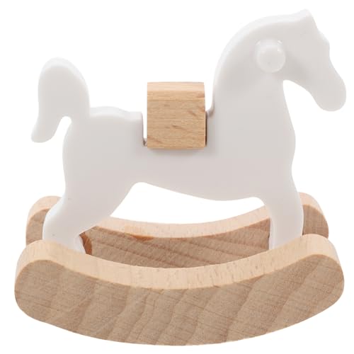 BESTonZON 1 Stück Mini-Schaukelpferd aus Holz für Puppenhaus Niedliche Hahnenpferd-Möbeldekoration im Maßstab 1:12 Miniatur-Puppenhauspferd aus Holz Winzige Holzspielzeugverzierung für BESTonZON 1 Stück Mini-Schaukelpferd aus Holz für Puppenhaus Niedliche Hahnenpferd-Möbeldekoration im Maßstab 1:12 Miniatur-Puppenhauspferd aus Holz Winzige Holzspielzeugverzierung für von BESTonZON