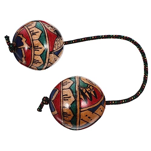 BESTonZON 1 Stück Musikinstrumentenball Rhythmus Hand Gezeichneter Ball Einhand-rhythmusball von BESTonZON