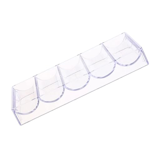 BESTonZON 1 Stück Poker Chips Organizer Box Transparenter Chips Container aus Acryl Platzsparend Leicht und Tragbar zur Aufbewahrung von für Ordentliches Zuhause BESTonZON 1 Stück Poker Chips Organizer Box Transparenter Chips Container aus Acryl Platzsparend Leicht und Tragbar zur Aufbewahrung von für Ordentliches Zuhause von BESTonZON