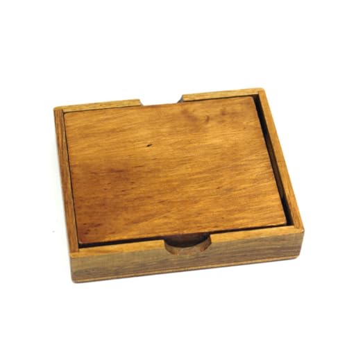 BESTonZON 1 Stück Schachspiel Für Kinderschach Schachbrett Aus Holz Hölzern BESTonZON 1 Stück Schachspiel Für Kinderschach Schachbrett Aus Holz Hölzern von BESTonZON