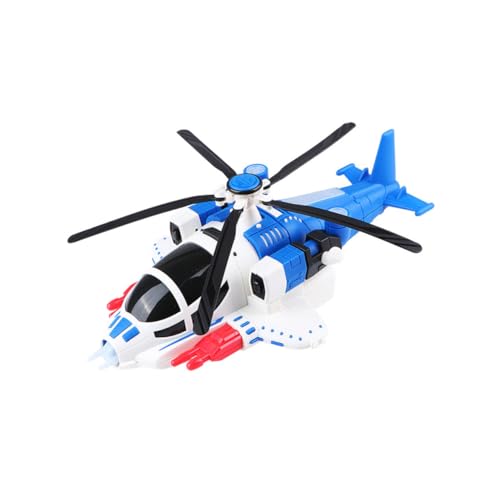 BESTonZON 1 Stück Universal Flugzeugspielzeug Flugzeugspielzeug Musikspielzeug Kinderspielzeug Flugzeugmodell Früherziehungsspielzeug Kind Zusammenbauspielzeug Flugzeugpuzzle DIY von BESTonZON