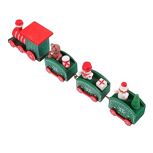 BESTonZON 1 Stück Weihnachtszug Festliche Desktop-Dekoration Miniatur Ornamente Party Winzig Für Dorf Drinnen Retro Weihnachtsschmuck Eins Weihnachten Dekorationen Hoch Züge Rot Hölzern BESTonZON 1 Stück Weihnachtszug Festliche Desktop-Dekoration Miniatur Ornamente Party Winzig Für Dorf Drinnen Retro Weihnachtsschmuck Eins Weihnachten Dekorationen Hoch Züge Rot Hölzern von BESTonZON