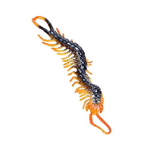 BESTonZON 1 Stück gefälschte Scolopendra-Spielzeuge Partystreich Gefälligkeiten simuliertes Scolopendra- künstliches Tausendfüßler- realistische Fehler von BESTonZON