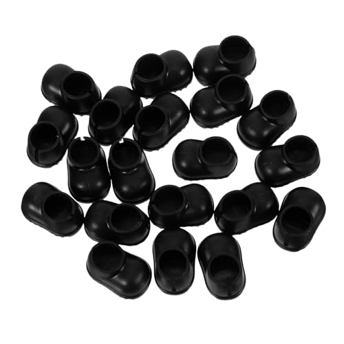 BESTonZON 10 Paare Miniatur Regenstiefel für Puppen Realistische Leichte Plastikschuhe zum Ankleiden Kindgerecht Passform Vielseitige Accessoires für Puppen und Rollenspiele von BESTonZON