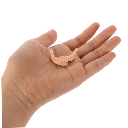 BESTonZON 10 Paare Realistische Gelenk puppenhände Ersatzteile Detailgetreue aus Kunststoff für Puppenherstellung Vielseitige DIY Puppenzubehör für Authentische Handbewegungen BESTonZON 10 Paare Realistische Gelenk puppenhände Ersatzteile Detailgetreue aus Kunststoff für Puppenherstellung Vielseitige DIY Puppenzubehör für Authentische Handbewegungen von BESTonZON