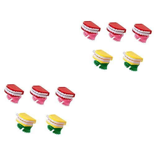 BESTonZON 10 STK Uhrwerk Spielzeug Zahnspielzeug für Kinder Babygeschenke für Babys Partyzubehör Spielzeuge Geschenke für kleine Geschenke Laufendes Spielzeug Weihnachten BESTonZON 10 STK Uhrwerk Spielzeug Zahnspielzeug für Kinder Babygeschenke für Babys Partyzubehör Spielzeuge Geschenke für kleine Geschenke Laufendes Spielzeug Weihnachten von BESTonZON