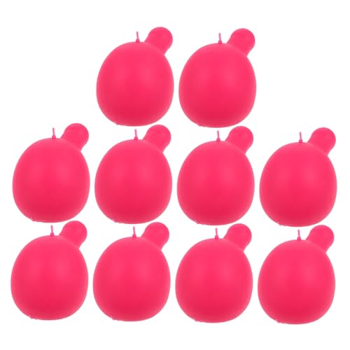BESTonZON 10 Stück PVC-seifenblasen-Einsatz Für Jungen Und Mädchen Spielzeug Seifenblasen-Puppen Bastelzubehör von BESTonZON