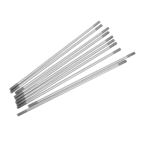 BESTonZON Spurstange Kit 10 Stücke Metall Rc Schubstange Für Boot Modelle Gewinde Enden von BESTonZON