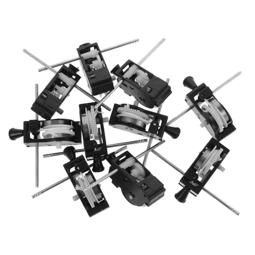 BESTonZON 10 Stück Box Zugschnur Stil Zubehör Aufwickelteil Spielzeugteil DIY Zubehör Handarbeit Bastelzubehör DIY Mechanismus DIY Aufziehauto Schwarz Kunststoff BESTonZON 10 Stück Box Zugschnur Stil Zubehör Aufwickelteil Spielzeugteil DIY Zubehör Handarbeit Bastelzubehör DIY Mechanismus DIY Aufziehauto Schwarz Kunststoff von BESTonZON