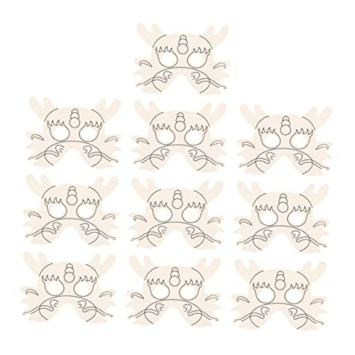 BESTonZON 10 Stück DIY Graffiti Papiermaske Bemalbar Tier Leerzeichnung Drachenmaske Kindermasken DIY Farbfüllung Gemälde Malen Zeichnen Malen Papiermaske DIY Malpapiermaske BESTonZON 10 Stück DIY Graffiti Papiermaske Bemalbar Tier Leerzeichnung Drachenmaske Kindermasken DIY Farbfüllung Gemälde Malen Zeichnen Malen Papiermaske DIY Malpapiermaske von BESTonZON