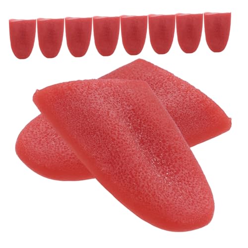 BESTonZON 10 Stück Gruselspielzeug Schreckliche Zungen Requisite Halloween Horror Requisiten Falsche Zungen Geisterzunge Lange Requisite Zubehör Out BESTonZON 10 Stück Gruselspielzeug Schreckliche Zungen Requisite Halloween Horror Requisiten Falsche Zungen Geisterzunge Lange Requisite Zubehör Out von BESTonZON