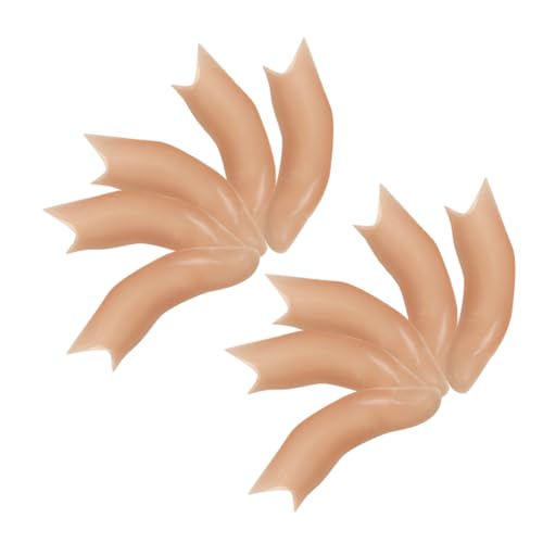 BESTonZON 10 Stück Halloween Dekorationsrequisiten für Partys Täuschend Echte Finger für Streiche Cosplay und Bühnenaufführungen BESTonZON 10 Stück Halloween Dekorationsrequisiten für Partys Täuschend Echte Finger für Streiche Cosplay und Bühnenaufführungen von BESTonZON