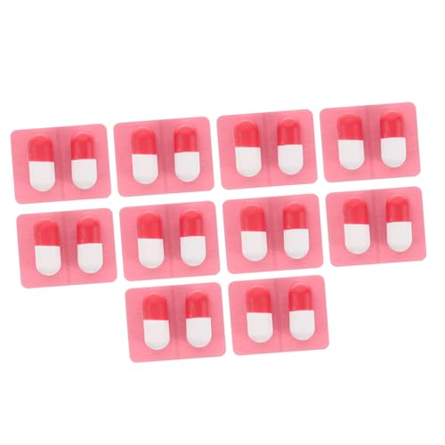BESTonZON 10 Stück Kapsel Gelatinekapseln Für Jungen Mädchen Jungen Rollenspiel Arztset Holz BESTonZON 10 Stück Kapsel Gelatinekapseln Für Jungen Mädchen Jungen Rollenspiel Arztset Holz von BESTonZON