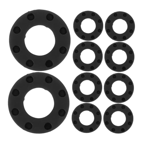 BESTonZON 10 Stück Kicker Zubehör Tischfußball Lager Buchsen Für Tischfußballtische Kickertisch Teile Tauschen Kickerbuchsen Tischfußballbälle, Ersatz-tischfußballbälle Black Gummi BESTonZON 10 Stück Kicker Zubehör Tischfußball Lager Buchsen Für Tischfußballtische Kickertisch Teile Tauschen Kickerbuchsen Tischfußballbälle, Ersatz-tischfußballbälle Black Gummi von BESTonZON