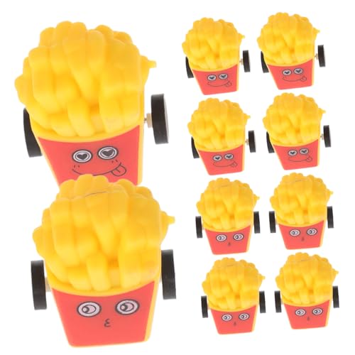 BESTonZON 10 Stück Kleines Spielzeugauto Partygeschenke Kinderauto Cartoon-autospielzeug -spielzeugautos Autospielzeug Für Mädchen Miniaturauto Cartoon-spielzeugauto Kleine Autos Plastik von BESTonZON