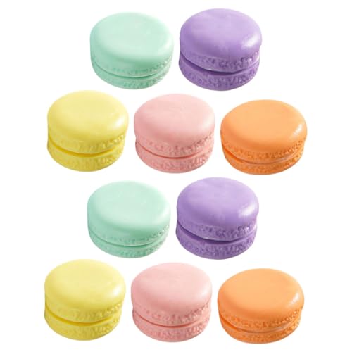 BESTonZON 10 Stück Künstliche Macarons Lebensmittelfotografie Requisite Künstliche Lebensmittel Zur Präsentation Künstliche Pastell Macarons Färbung Von Macarons Gefälschte Replik BESTonZON 10 Stück Künstliche Macarons Lebensmittelfotografie Requisite Künstliche Lebensmittel Zur Präsentation Künstliche Pastell Macarons Färbung Von Macarons Gefälschte Replik von BESTonZON