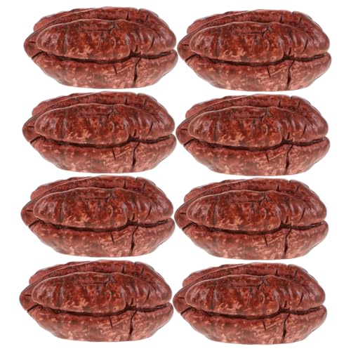 BESTonZON 10 Stück Künstliche Walnuss Lebensmittelmodelle Mini Nuss Realistisch Zum Ausstellen Mini DIY Erdnuss Set Landschafts Erdnuss Ornament Gefälschte Nüsse Mini DIY BESTonZON 10 Stück Künstliche Walnuss Lebensmittelmodelle Mini Nuss Realistisch Zum Ausstellen Mini DIY Erdnuss Set Landschafts Erdnuss Ornament Gefälschte Nüsse Mini DIY von BESTonZON
