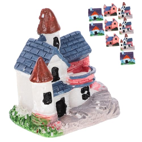 BESTonZON 10stücke Teiliges Miniatur Villa Dekoration Aus Resin Lebensechte Figuren Für Aquarien Garten Und Märchenlandschaften Für Kreative Gestaltung Und Heimdekoration BESTonZON 10stücke Teiliges Miniatur Villa Dekoration Aus Resin Lebensechte Figuren Für Aquarien Garten Und Märchenlandschaften Für Kreative Gestaltung Und Heimdekoration von BESTonZON