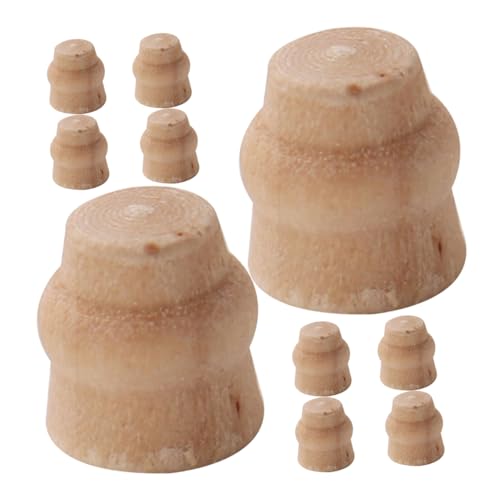 BESTonZON 10 Stück Mini Tischzubehör Schreibtischbeine Möbelbeine Spielzeughaus Wohnaccessoires Puppenhaus Tischbeine Mini Schrankbeine Mini Holzstuhlbein Mini Stuhlbeine BESTonZON 10 Stück Mini Tischzubehör Schreibtischbeine Möbelbeine Spielzeughaus Wohnaccessoires Puppenhaus Tischbeine Mini Schrankbeine Mini Holzstuhlbein Mini Stuhlbeine von BESTonZON