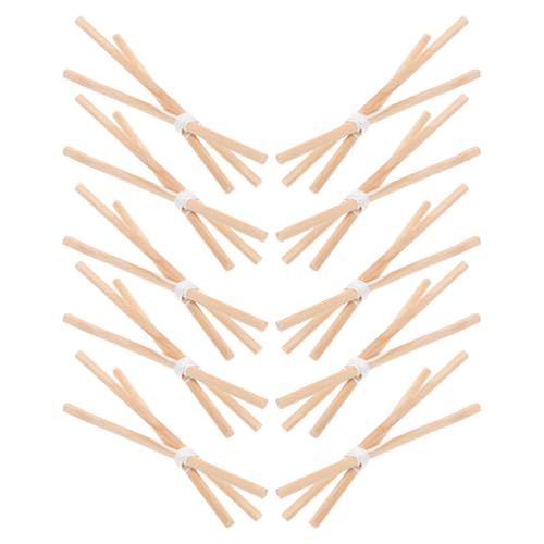 BESTonZON 10 Stück Miniatur Feuerholz Rack Teiliges Holzregal für Puppenhaus Dekoration für Halloween Szenen und Kreative DIY Projekte Kompatibel mit Verschiedenen Puppenhaus Zubehörteilen BESTonZON 10 Stück Miniatur Feuerholz Rack Teiliges Holzregal für Puppenhaus Dekoration für Halloween Szenen und Kreative DIY Projekte Kompatibel mit Verschiedenen Puppenhaus Zubehörteilen von BESTonZON