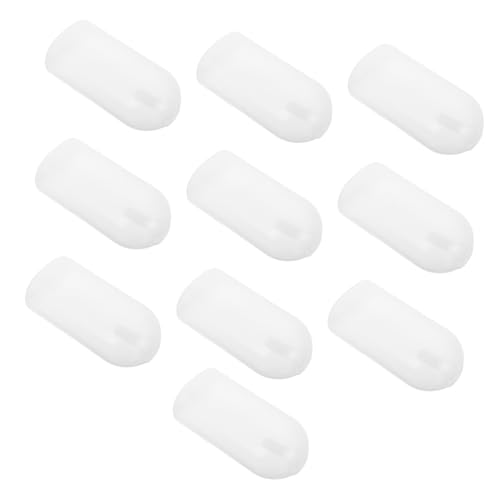 BESTonZON 10 Stück Pack Quietscher Einsätze aus Kunststoff für Spielzeuge Ovalförmige Geräuschmodule für Plüschpuppen DIY Handwerk und Haustier Spielzeuge von BESTonZON
