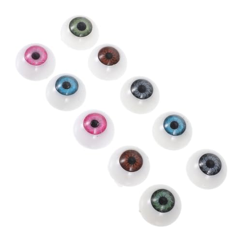 BESTonZON 10 Stück Puppenkontaktlinse Halloween-Augen-Requisiten Halloween-Requisiten Realistisches Bärenhandwerk Puppenbär -zubehör Puppenbärentieraugen Realistische Spielzeugaugen Plastik BESTonZON 10 Stück Puppenkontaktlinse Halloween-Augen-Requisiten Halloween-Requisiten Realistisches Bärenhandwerk Puppenbär -zubehör Puppenbärentieraugen Realistische Spielzeugaugen Plastik von BESTonZON