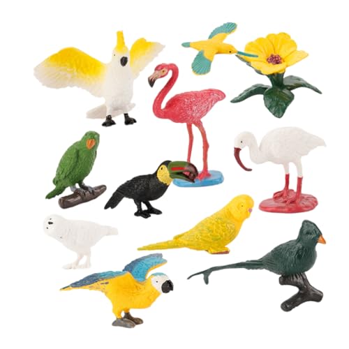 BESTonZON 10 Stück Realistische Vogelfiguren Vögel Figuren Flamingo-Figuren Mini-vogelfiguren Bildungsspielzeug Lebewesen Tierische Kreaturen Simulation Vogel Tierspielzeug BESTonZON 10 Stück Realistische Vogelfiguren Vögel Figuren Flamingo-Figuren Mini-vogelfiguren Bildungsspielzeug Lebewesen Tierische Kreaturen Simulation Vogel Tierspielzeug von BESTonZON
