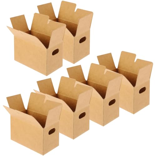 BESTonZON 10pcs Mini Spielzeug Box Decor Karton Shiing Boxen Lebensechte Details BESTonZON 10pcs Mini Spielzeug Box Decor Karton Shiing Boxen Lebensechte Details von BESTonZON