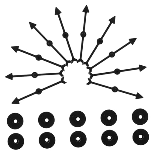 BESTonZON 10 Stück Spielzeiger für Brettspiele Kunststoff Pfeile für Schulunterricht Interaktive Spiele und DIY Projekte für Gruppenaktivitäten und Kreatives BESTonZON 10 Stück Spielzeiger für Brettspiele Kunststoff Pfeile für Schulunterricht Interaktive Spiele und DIY Projekte für Gruppenaktivitäten und Kreatives von BESTonZON