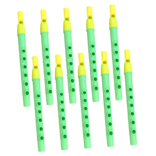 BESTonZON 10 Stück Teiliges Blockflöten aus Kunststoff Lernflöte Leichte Spielbarkeit Langlebig für Musikunterricht und Freizeit Bunte Farben Geeignet für Anfänger und Zufällige Farbe BESTonZON 10 Stück Teiliges Blockflöten aus Kunststoff Lernflöte Leichte Spielbarkeit Langlebig für Musikunterricht und Freizeit Bunte Farben Geeignet für Anfänger und Zufällige Farbe von BESTonZON