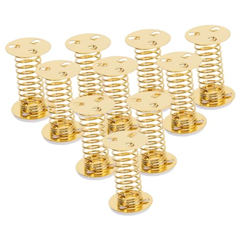 BESTonZON 10 Stück Teiliges DIY Frühling Federbasis Wackelfigur Auto Dashboard Puppenbasis Bastelset mit Goldenem Kleberückseite für Kreative Handarbeit und Tanzende Bobblehead Ornamente BESTonZON 10 Stück Teiliges DIY Frühling Federbasis Wackelfigur Auto Dashboard Puppenbasis Bastelset mit Goldenem Kleberückseite für Kreative Handarbeit und Tanzende Bobblehead Ornamente von BESTonZON