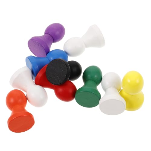 BESTonZON 10 Stück Teiliges Holz Spielbrett Figuren Vielseitige Kleine Schach und Brettspielfiguren Langlebige Handliche Holzspielfiguren in Farben für Brettspiel Zubehör BESTonZON 10 Stück Teiliges Holz Spielbrett Figuren Vielseitige Kleine Schach und Brettspielfiguren Langlebige Handliche Holzspielfiguren in Farben für Brettspiel Zubehör von BESTonZON