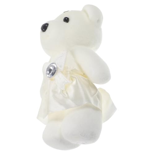 BESTonZON 10 Stück Teiliges Kleine Plüschbären Kuscheltier Dekorative Doll für Hochzeitsstrauß Valentinstag Weiche Kompakte Niedliche Stofftiere für Innenraumdekoration BESTonZON 10 Stück Teiliges Kleine Plüschbären Kuscheltier Dekorative Doll für Hochzeitsstrauß Valentinstag Weiche Kompakte Niedliche Stofftiere für Innenraumdekoration von BESTonZON