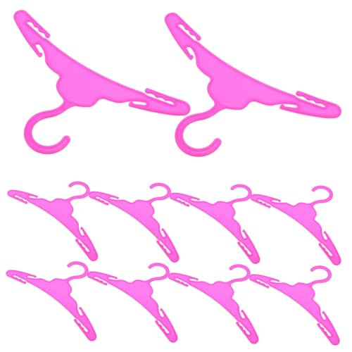 BESTonZON 10 Stück Teiliges Kleine Puppenkleiderbügel aus Kunststoff Stabile Mini kleiderbügel für Puppenkleidung Geeignet zur Übersichtlichen Aufbewahrung und Präsentation von BESTonZON 10 Stück Teiliges Kleine Puppenkleiderbügel aus Kunststoff Stabile Mini kleiderbügel für Puppenkleidung Geeignet zur Übersichtlichen Aufbewahrung und Präsentation von von BESTonZON